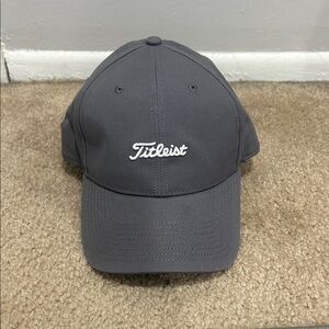 Titleist Charcoal/Grey Cap with White Logo